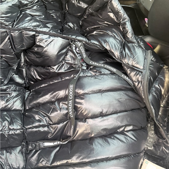Canada Goose Shiny Black Down Jacket